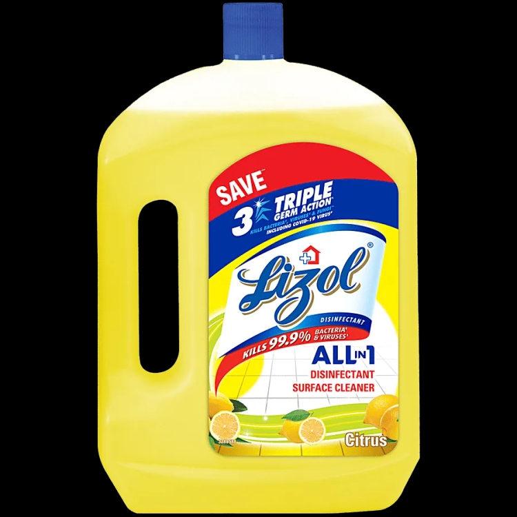 Lizol Disinfectants Surface Cleaner Citrus 2Litre