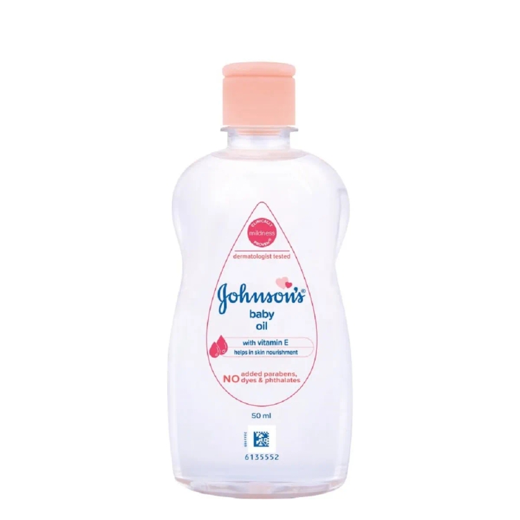 Johnson & Johnson Baby Oil Vitamin-E 50ml