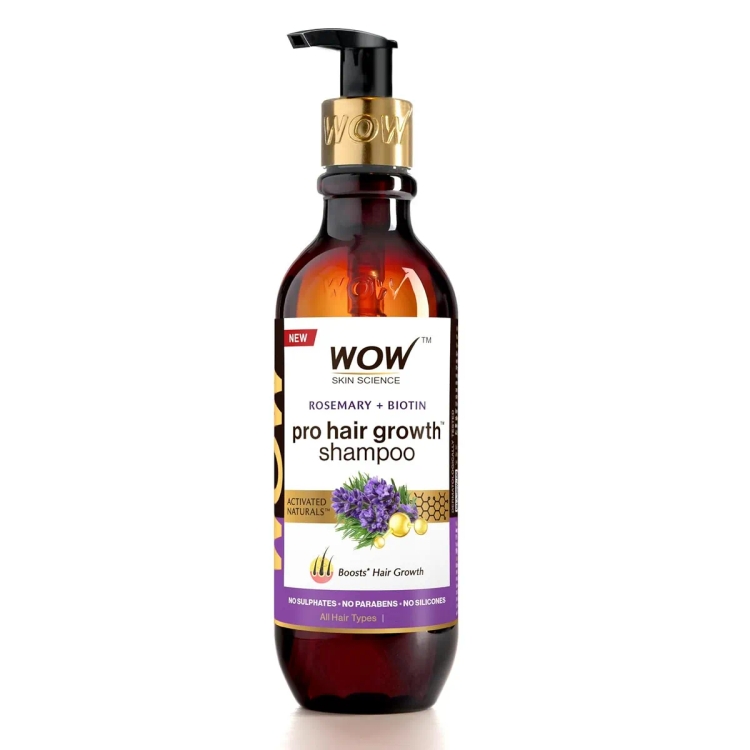 Wow Skin Science Rosemary & Biotin Hair Shampoo 250Ml