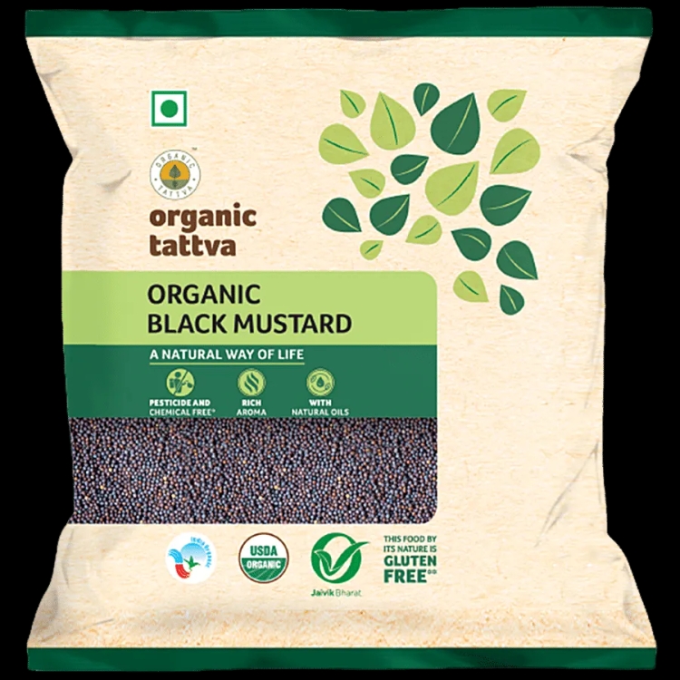 Organic Tattva Organic Black Mustard 100g