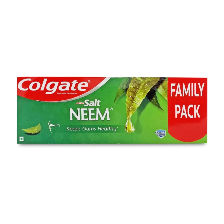 Colgate Tooth Paste Active Salt Neem 400G