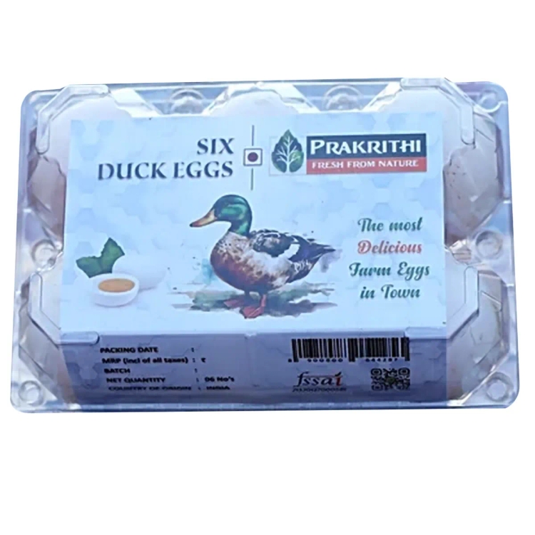 Prakrithi Duck Egg 6's