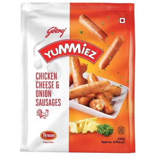 Yummiez Cheese Onion Sausages 250g