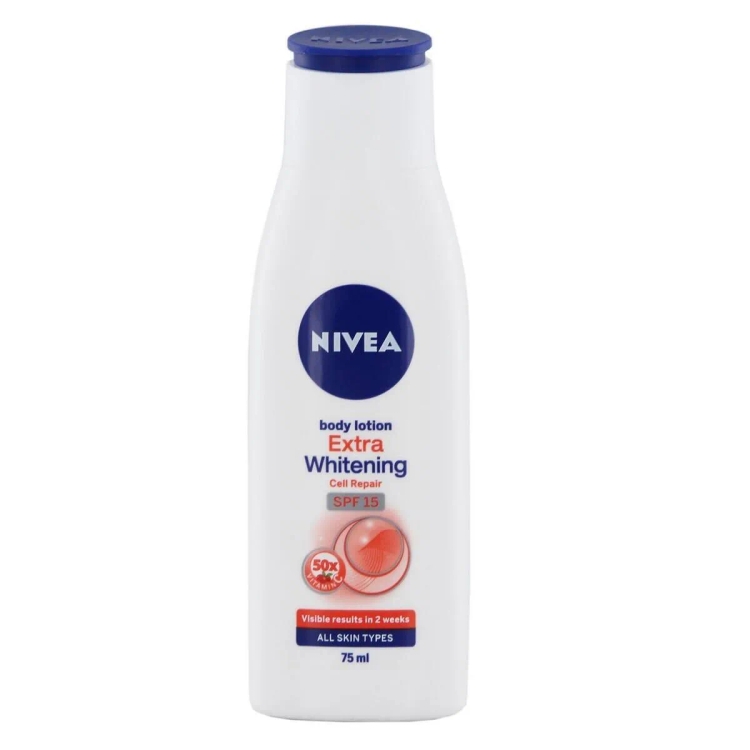 Nivea Body Lotion Extra Whitening 75Ml