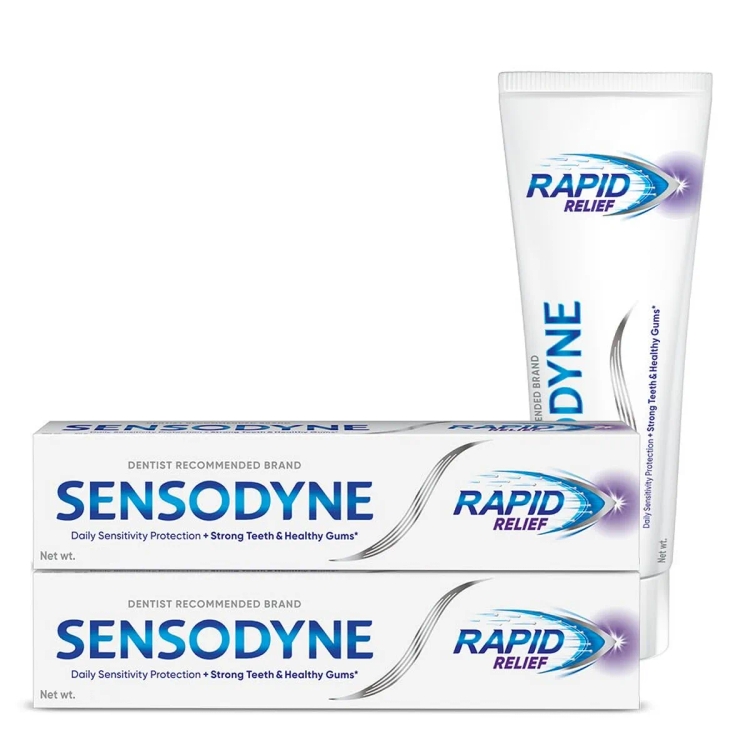 Sensodyne Tooth Paste Rapid Relief 80G *2S