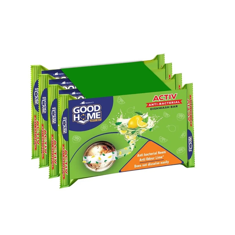 Good Home Active Dish Wash 90G Bar 3+1