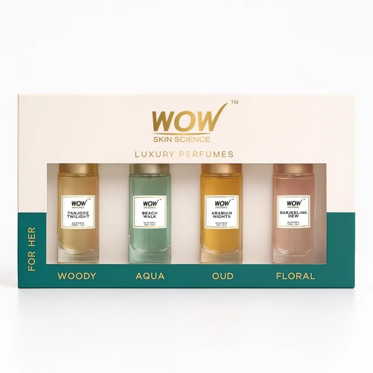 Wow Luxury Perfumes For Women Pack Of 4 80Ml