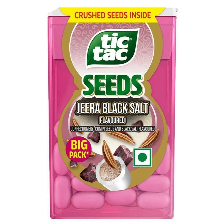 Tic Tac Jeera Seeds and Black Salt Candies 16 g