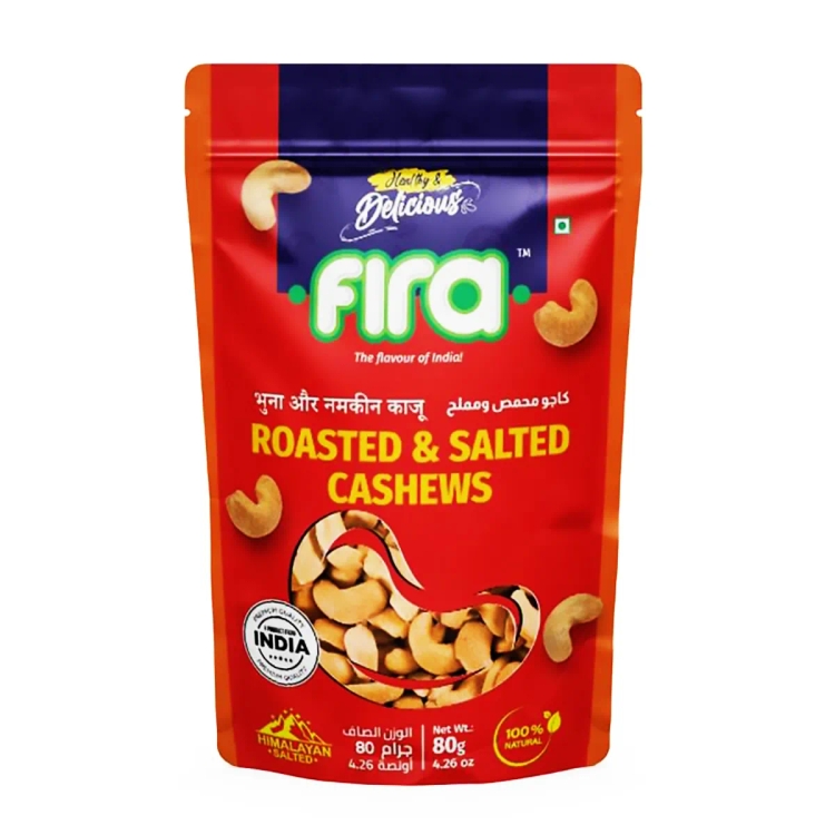 Fira Cashew Roasted And Salted 80g