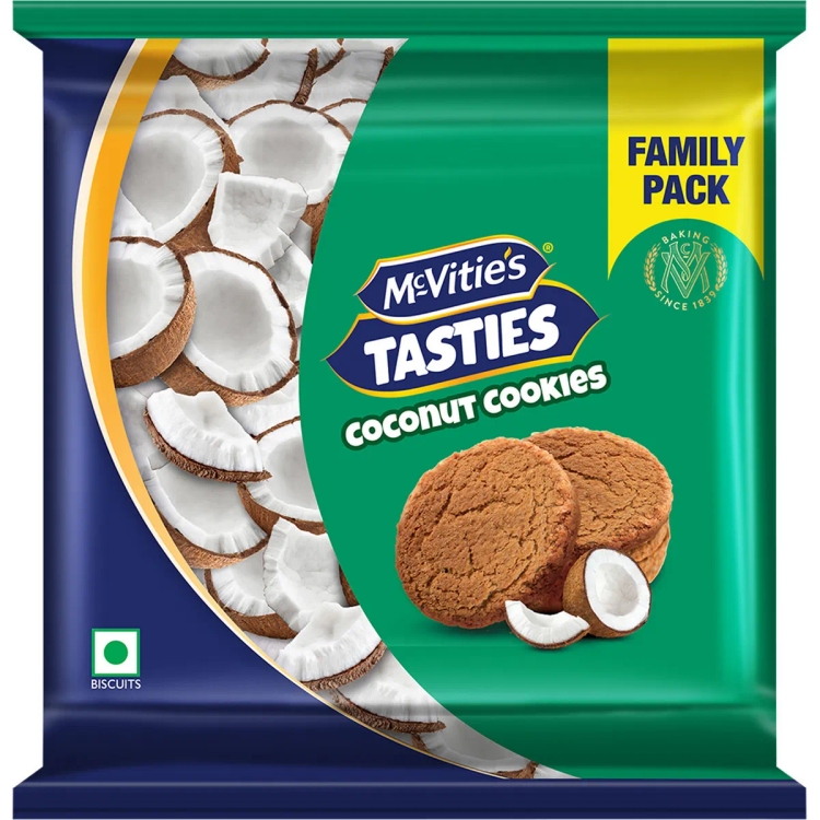 McVitie’s Tasties Coconut Biscuits | 528 gm 