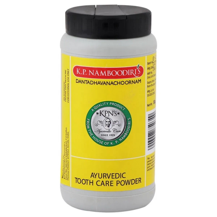Kp Namboodiris Toothpowder Regular 80G