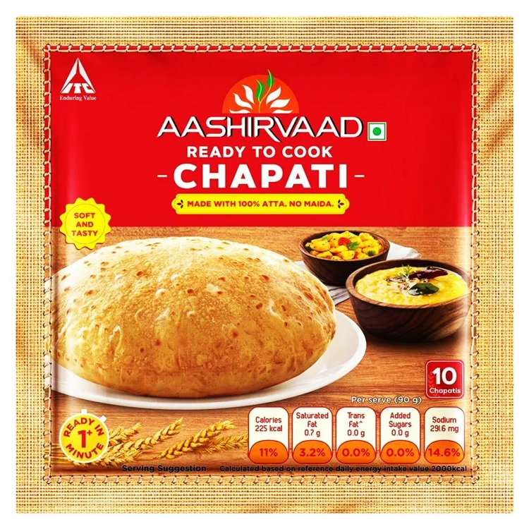 Aashirvaad Chapati 450g