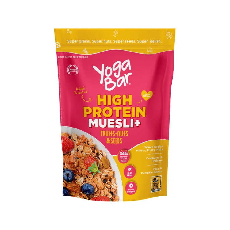 Yoga Bar High Protein Muesli Fruits, Nuts & Seeds | 350g