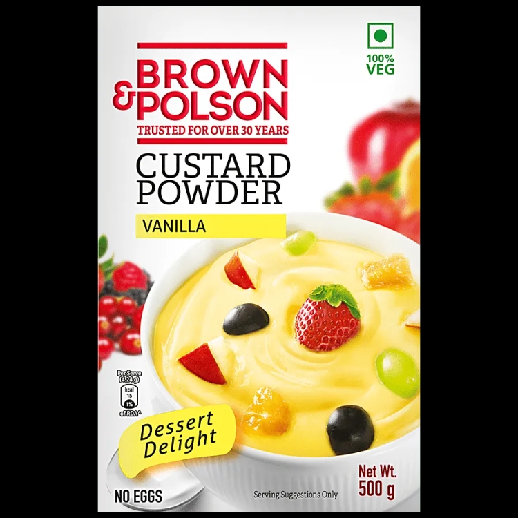 Brown & Polson Custard Powder Vanilla 500g