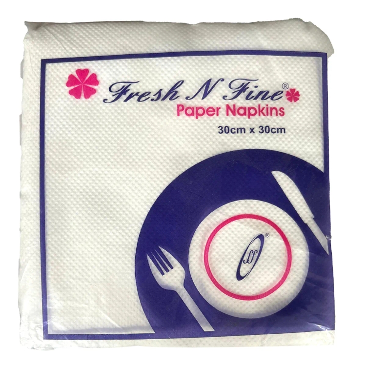 Fresh N Fine Paper Napkin 30 X 30Cm 100'S