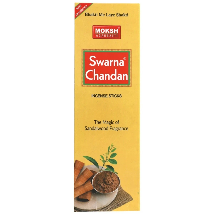 Moksh Agarbathi Swarna Chandan 63g