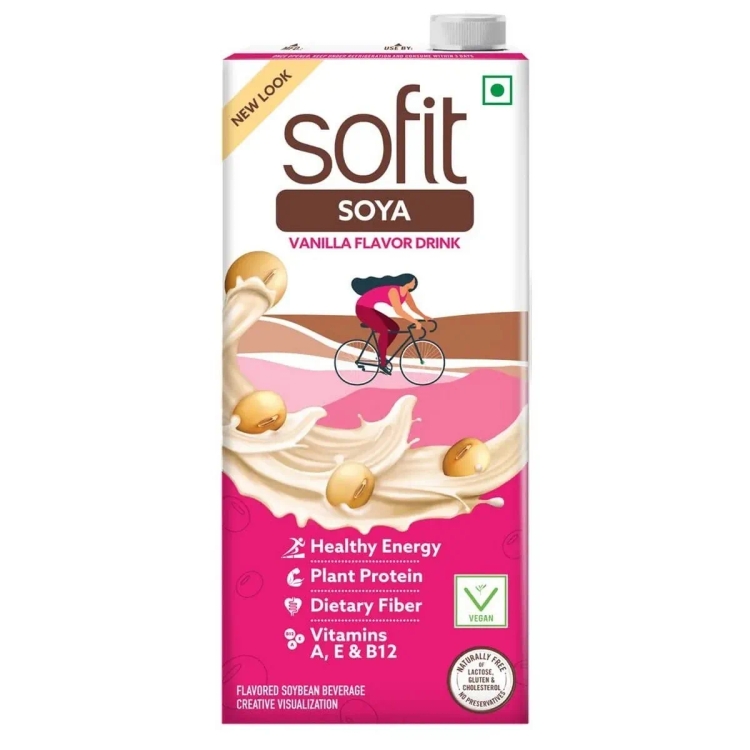 Sofit Soya Milk Vanilla 1Ltr