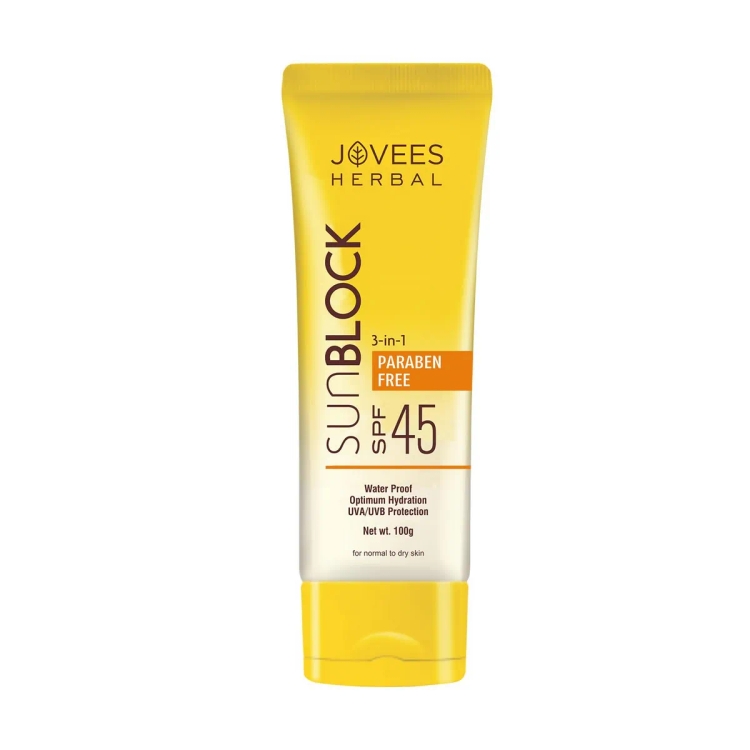 Jovees Sun Block Cream Spf 45 100G