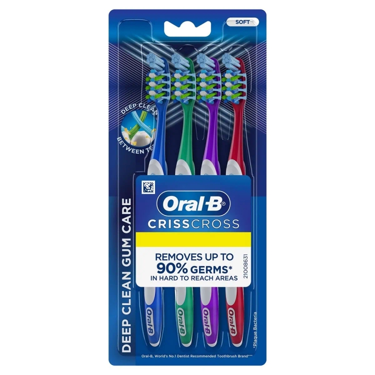 Oral-B Toothbrush Pro-Health Gum Care Soft 2+1 Free Assorted Colours