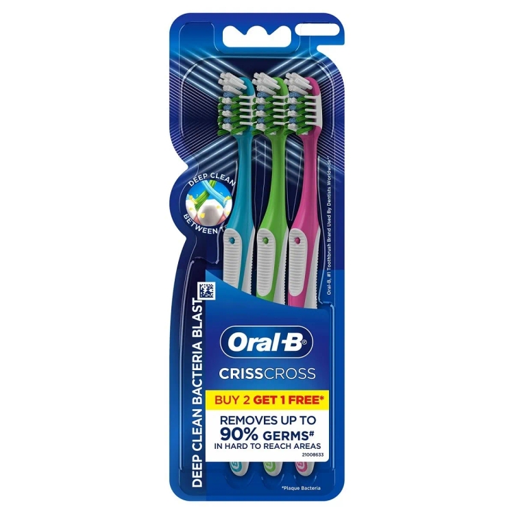 Oral-B Toothbrush Pro-Health Base Medium 2+1 Free