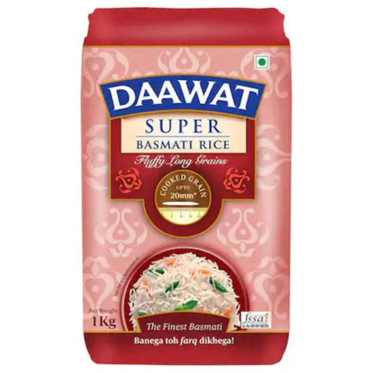 Daawat Super Basmati Rice 1kg