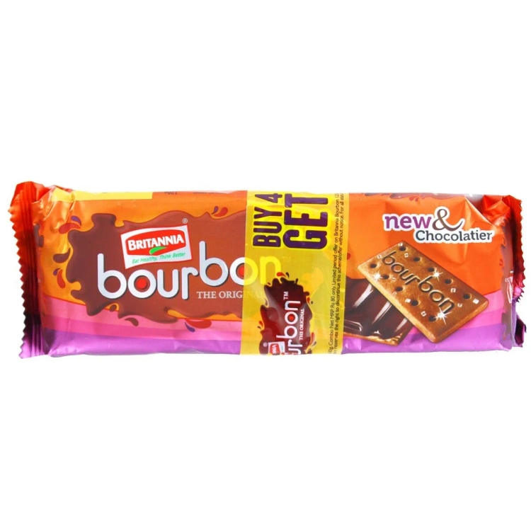 Britannia Bourbon 100G 4+1Free