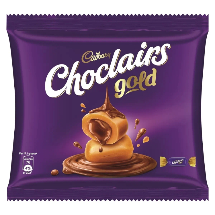 Cadbury Choclairs Gold Chocolate 125g
