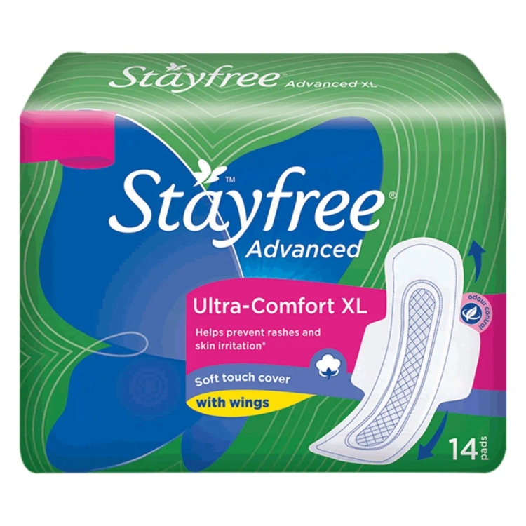 Stayfree Advanced Sanitary Pad XL 7s