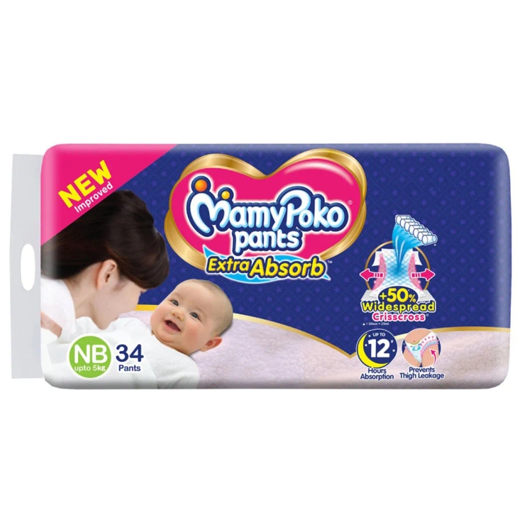 Mamypoko Pants New Baby 32S