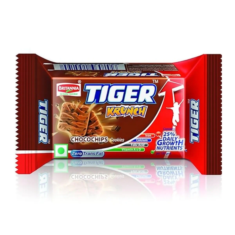 Britannia Tiger Krunch Chocochip Biscuits 27g