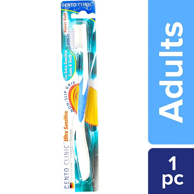 Dento Clinic Toothbrush Ultra Care Super Soft 1s Assorted Colours