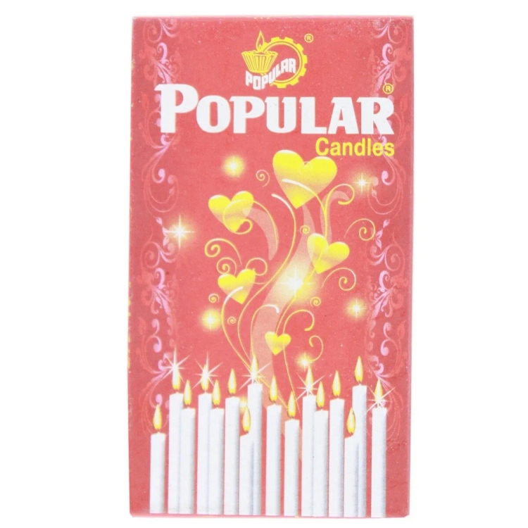 Popular Candle 185gm 32s