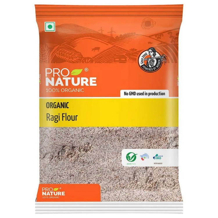 Pro Nature Organic Ragi Flour, 500g