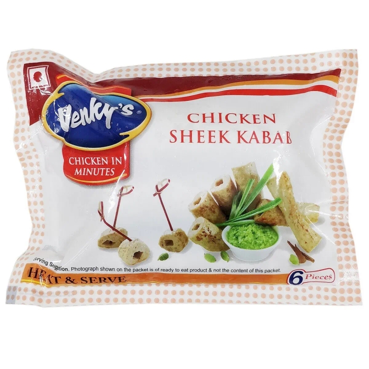 Venky's Chicken Sheek Kabab 250g