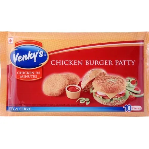 Venkys Chicken Burger 500g