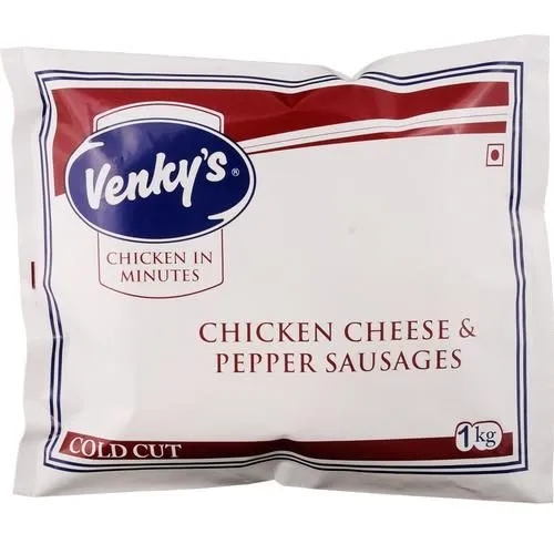 Venkys Chicken Cheese & Pepper Sausages 1kg