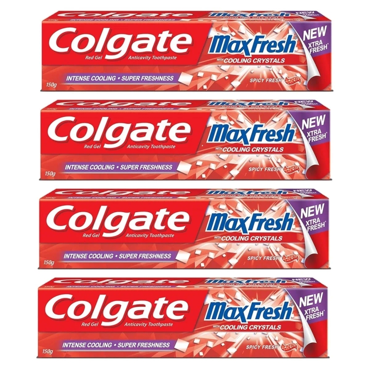 Colgate Tooth Paste Maxfresh Red 150G 4’S