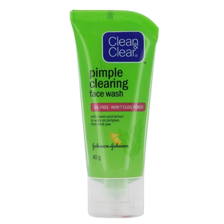 Clean & Clear Face Wash Pimple Clearing 40G
