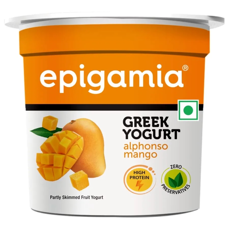 Epigamia Alphonso Mango Greek Yogurt 90g