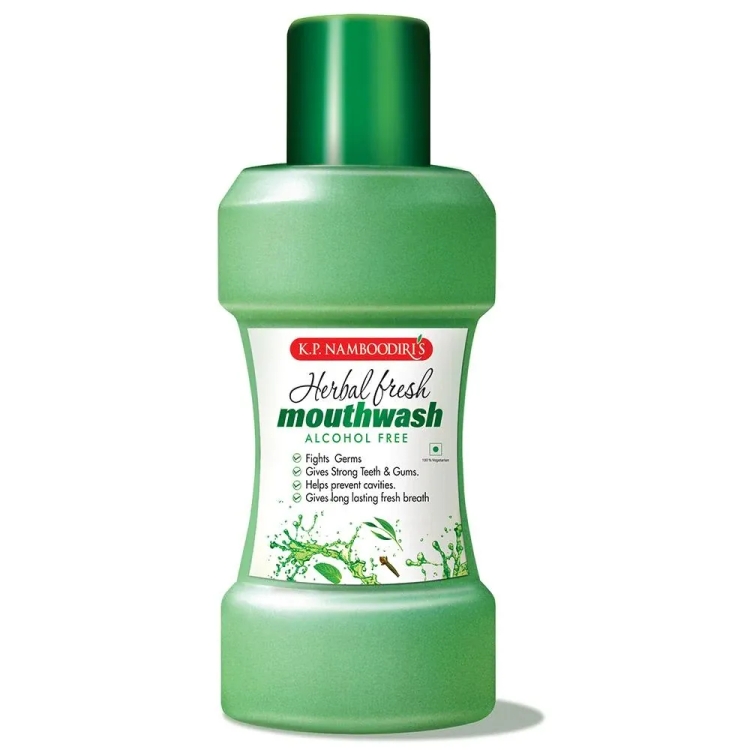 KP Namboodiris Mouth Wash Herbal Fresh 250ml