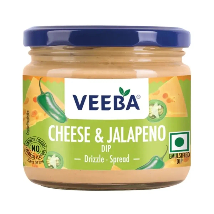 Veeba Cheese & Jalapeno Dip 300g