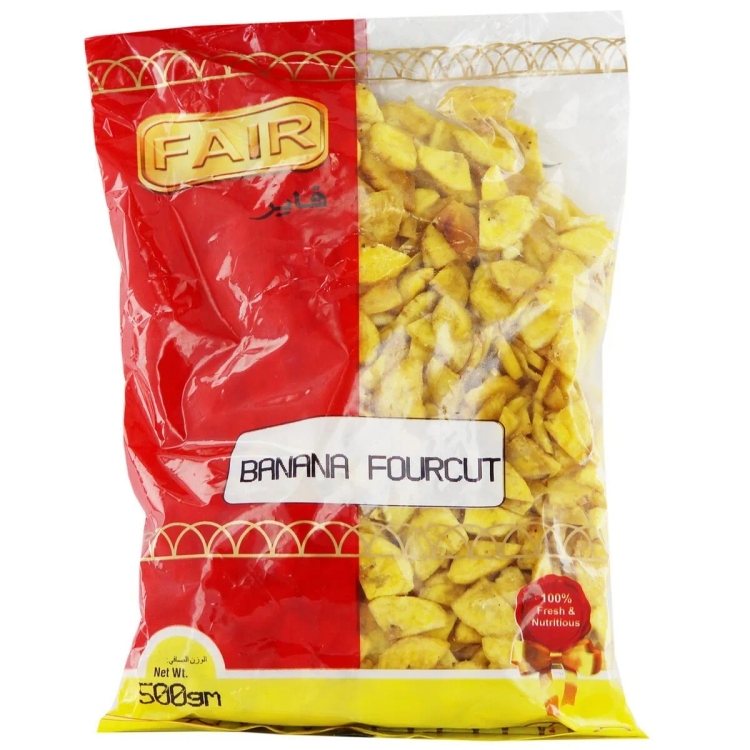 Fair Banana Chips 4 Cut 500G