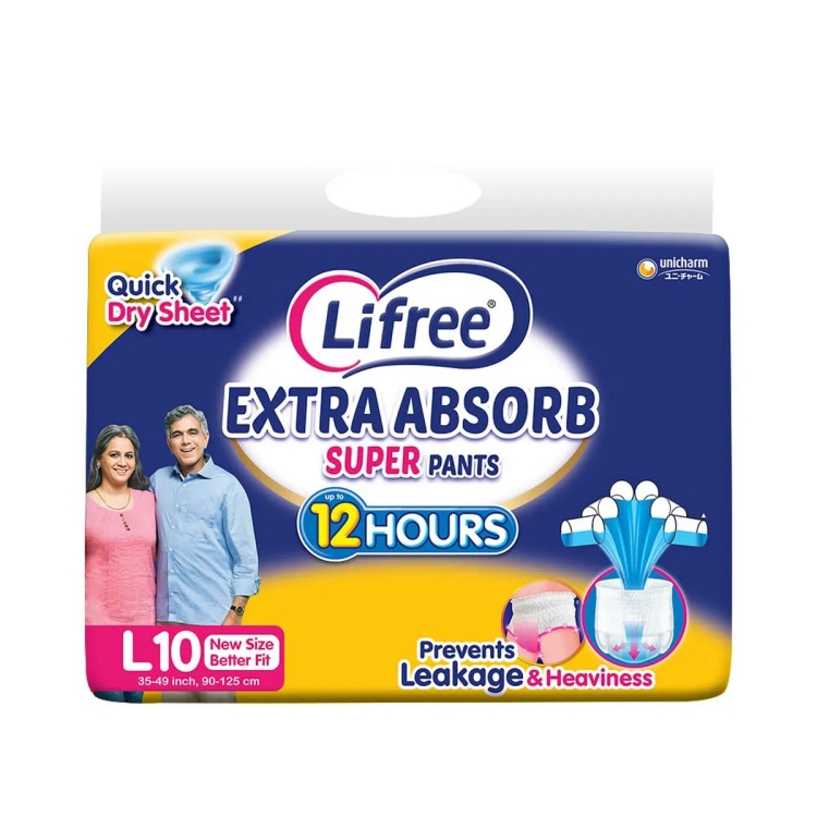 Lifree Adult Diaper Pants Large 10