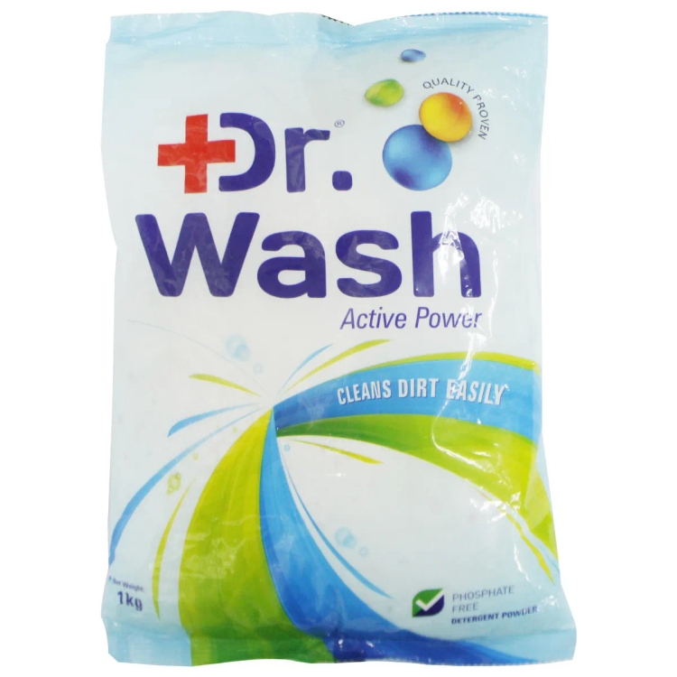 Dr.Wash Active Detergent Powder 1Kg