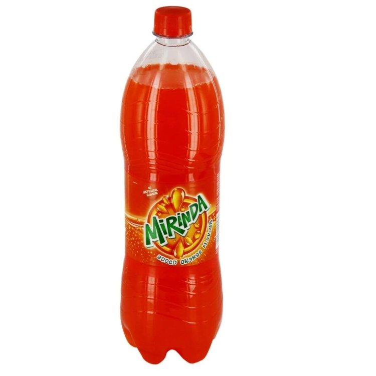 Mirinda Soft Drink Orange Bottle 1.25Litre