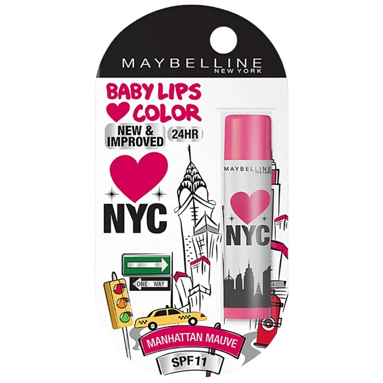 Maybelline Baby Lips Alia Loves Manhattan Mauve 4G