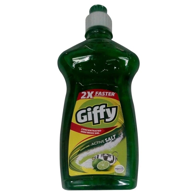 Giffy Green Lime Acive Dish wash Salt 750ml
