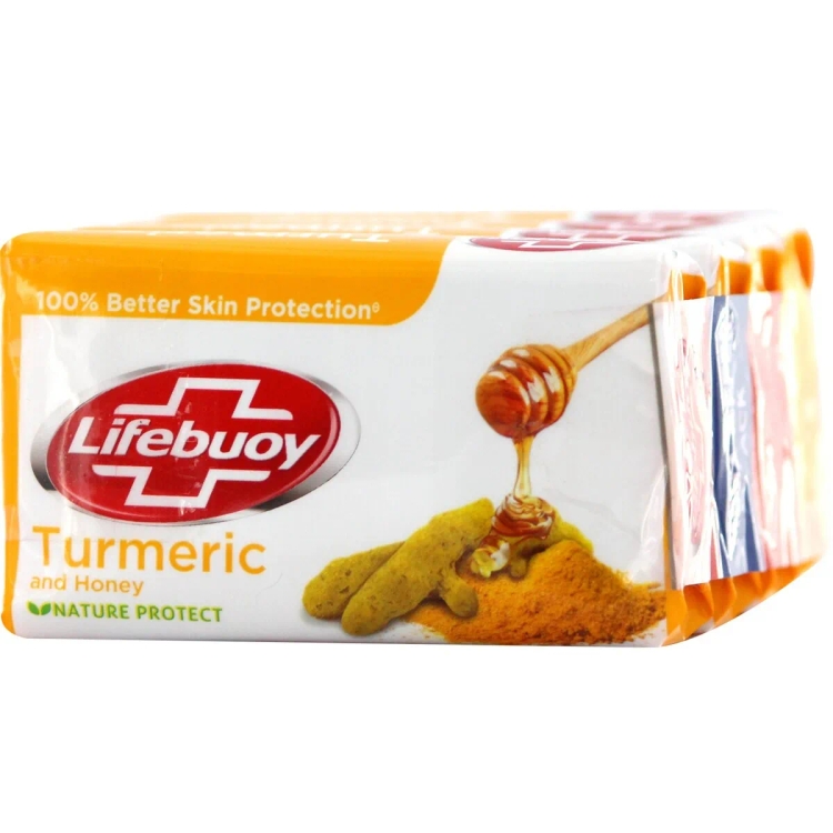 Lifeboy Soap Turmeric 100g 4s