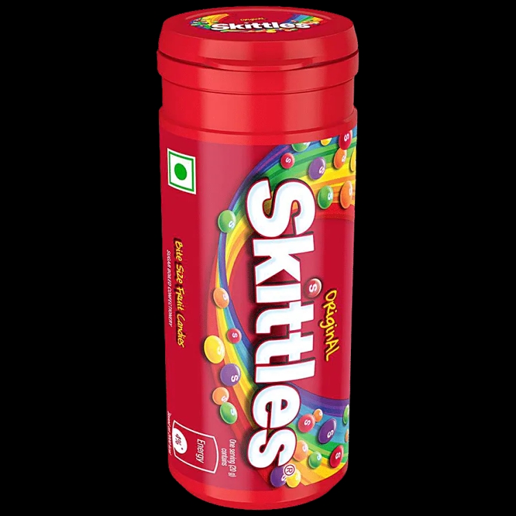 Skittles Chocolate Original Fruit Tube 30.4gm