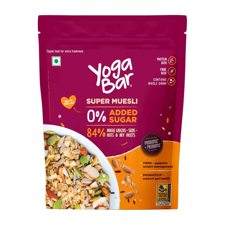 Yoga Bar Breakfast Muesli Nuts And Seed Almond 400Gm